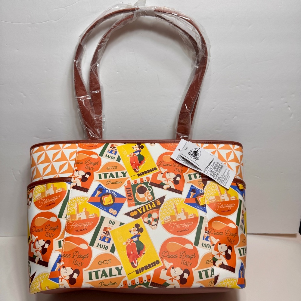 NWT Disney Italy tote bag. EPCOT World Showcase Italy Pavilion